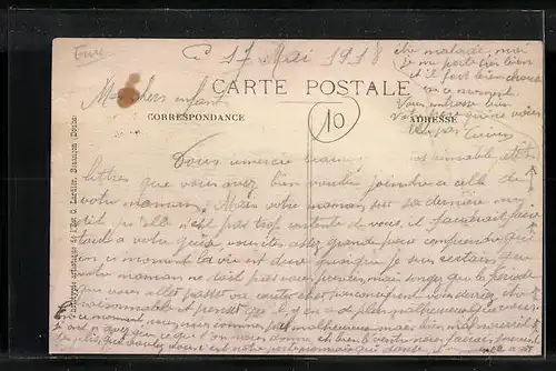 AK Mainneville, Rue du Pays