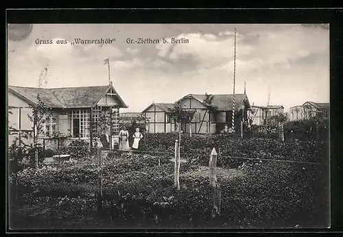 AK Gross-Ziethen, Schrebergarten-Anlage Warnershöh