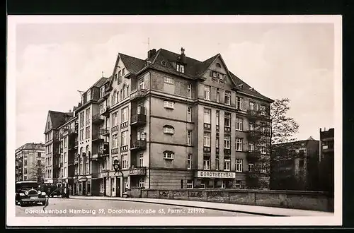 AK Hamburg, Dorotheenbad, Dorotheenstrasse 63