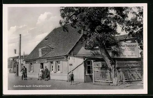 AK Leipzig, Gasthaus zum Schwalbennest