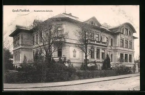 AK Hamburg-Flottbek, Kuratoriums-Schule (Gebäude)