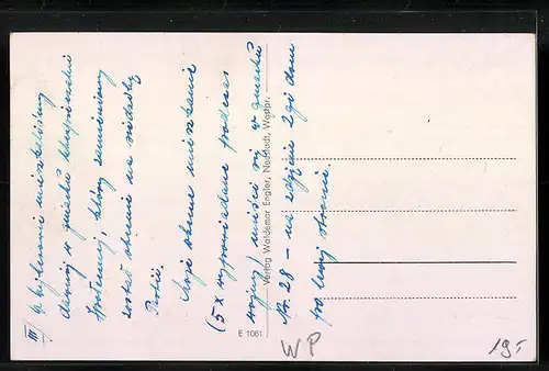 AK Neustadt, Passanten in der Bismarckstrasse