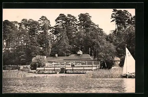 AK Waren /Müritz, HOG-Seebadrestaurant