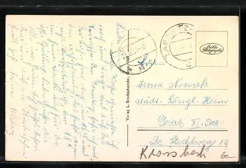 AK Lassnitzhöhe, Liegehalle in der Heilanstalt