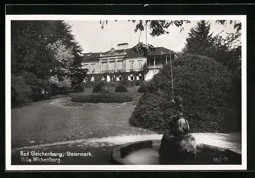 AK Bad Gleichenberg, Villa Wickenburg
