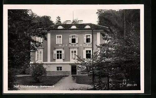 AK Bad Gleichenberg, Hotel Wienerhof