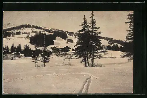 AK Saanenmöser, Sporthotel im Winter