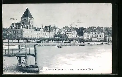 AK Ouchy-Lausanne, Le Port et le Chateau