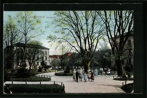 AK Winterthur, Stadtgarten