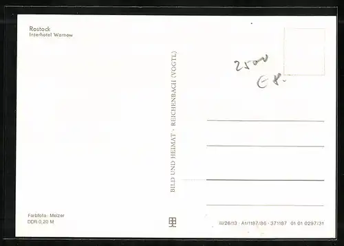 AK Rostock, Interhotel Warnow