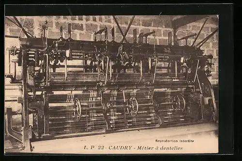 AK Caudry, Métier à dentelles