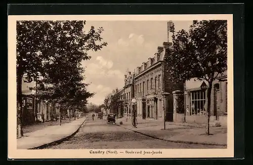 AK Caudry, Boulevard Jean-Jaurés