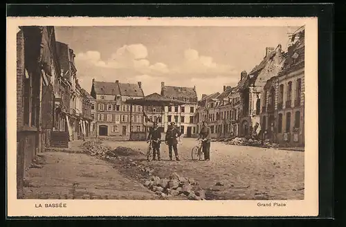 AK La Bassée, Grand Place