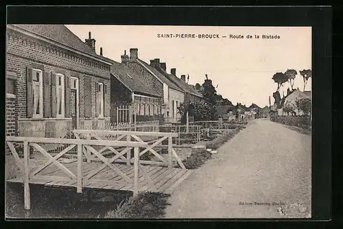 AK Saint-Pierre-Brouck, Route de la Bistade