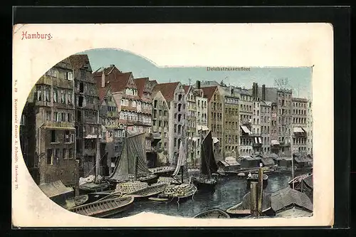 AK Alt-Hamburg, Deichstrassenfleet