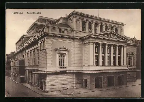 AK Hamburg-Neustadt, am Stadttheater