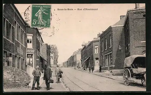AK Sous-le-Bois, Rue d'Hautmont