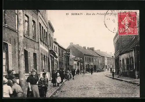 AK Somain, Rue du Président Wilson