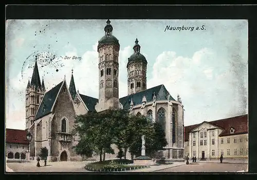 AK Naumburg / Saale, an der Kirche