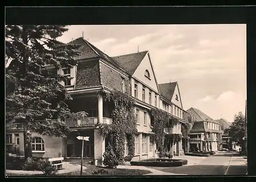 AK Gottleuba i. Sa., am Sanatorium, Haus M 4, 5, 6, 7