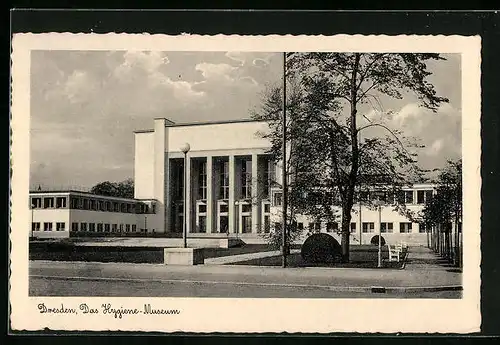 AK Dresden, Hygiene-Museum, Aussenansicht