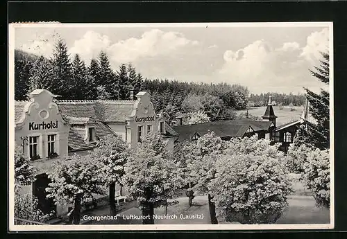 AK Neukirch / Lausitz, Kurhotel Georgenbad