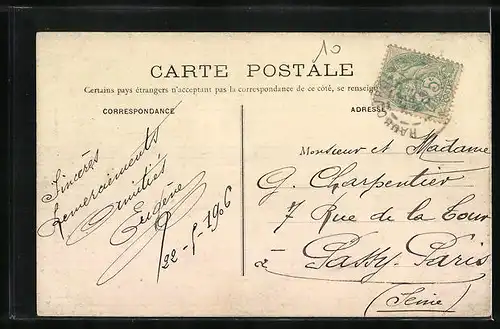 AK Haubourdin, Monument des Combattans, l'Hospice, Place Sadi-Carnot