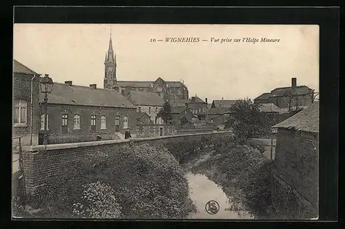 AK Wignehies, Vue prise sur l'Helpe Mineure