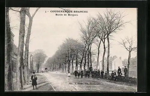 AK Coudekerque-Branche, Route de Bergues