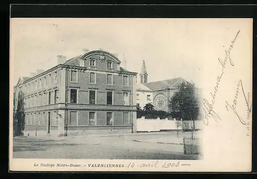AK Valenciennes, le Collége Notre-Dame