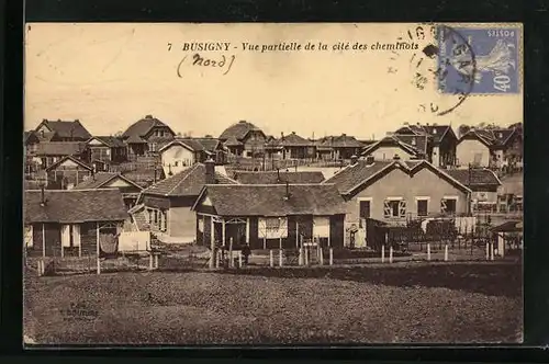 AK Busigny, vue partielle de la cité des cheminots