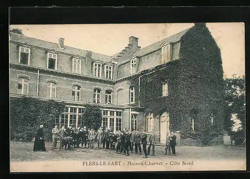 AK Flers-le-Sart, Maison Charvet, Cote Nord