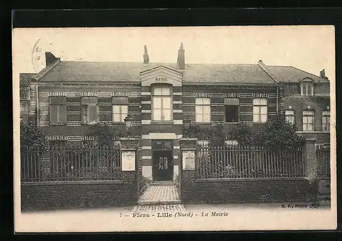 AK Flers-Lille, la Mairie