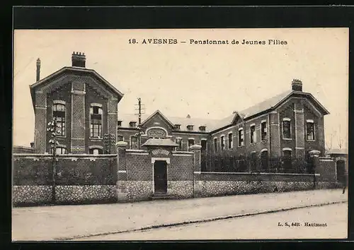 AK Avesnes, Pensionnat de Jeunes Filles