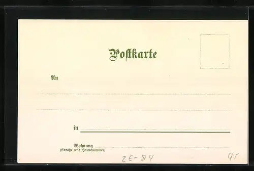 Künstler-AK Theodor Guggenberger: Monat September, Waldidylle am Fluss