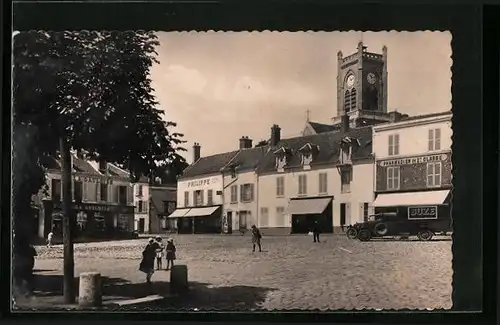 AK Neauphle-le-Château, Place du Marché