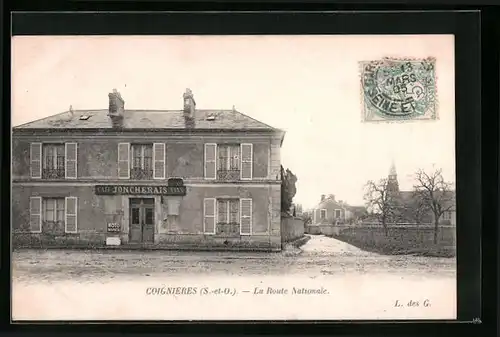 AK Coignieres, La Route Nationale