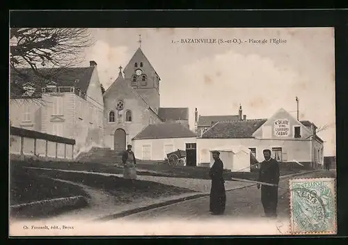 AK Bazainville, Place de l`Eglise