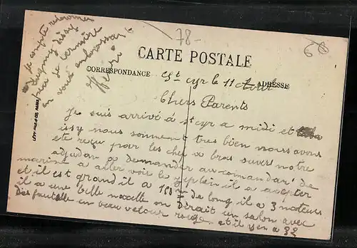 AK Saint-Cyr, Ensemble de al Manutention