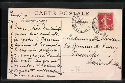 AK La Roche-Guyon, Pavillon de Moisson