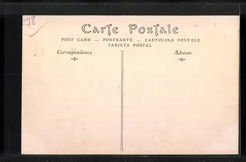 AK Limay, La Rue du Grès, Strassenpartie