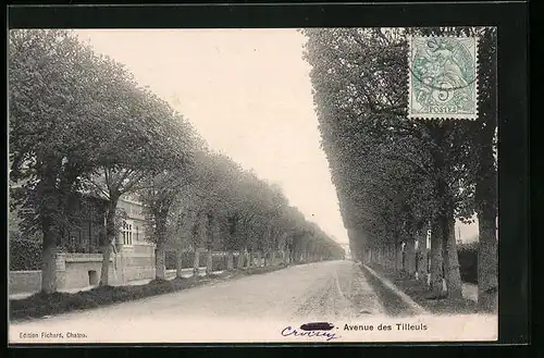AK Croissy, Avenue des Tilleuls