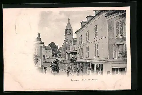 AK Septeuil, Place de l`Église