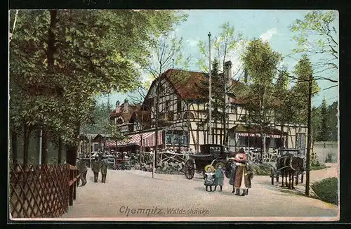 AK Chemnitz, Gasthaus Waldschänke