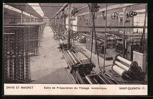 AK Saint-Quentin, David et Maigret, Salle de Préparation du Tiassage mécanique