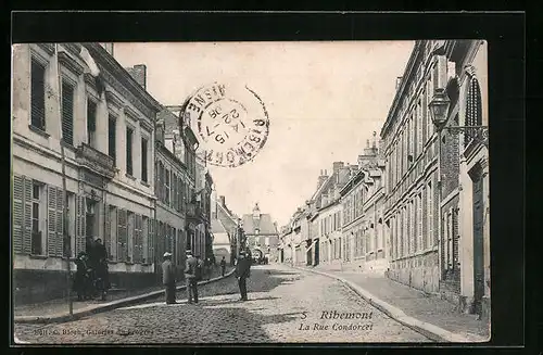 AK Ribemont, la Rue Condorcet