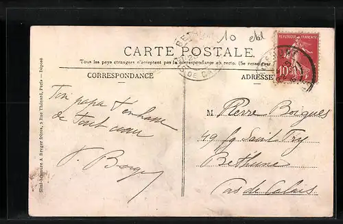 AK Ribemont, la Rue Condorcet