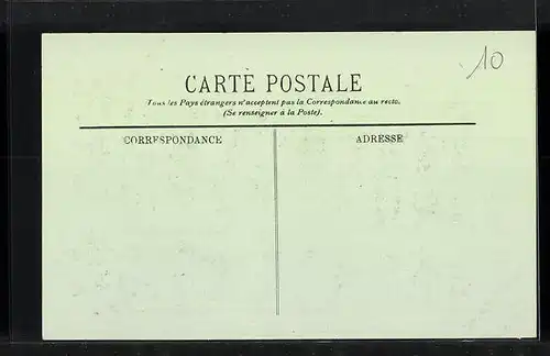 AK Hazebrouck, La Rue Nationale, Strassenpartie