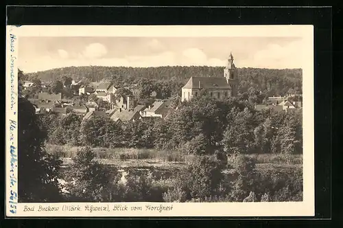 AK Bad Buckow, Blick vom Storchnest