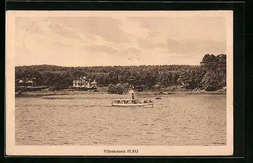 AK Plau i. Meckl., Villenkolonie